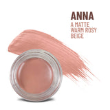 Any Wear Creme is a multi-tasking creme-to-powder product that can be worn as eyeshadow, cheek or lip color. Its water-proof, smudge-proof finish makes it is ideal for long days when you have no time for touch ups. is a multi-tasking creme-to-powder product that can be worn as eyeshadow, cheek or lip color. Its water-proof, smudge-proof finish makes it is ideal for long days when you have no time for touch ups. - Cashmere