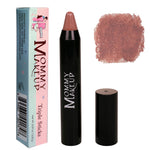 Triple Sticks Lipstick, Cream Blush, and Treatment All-In-One in Bare Babe - A natural beige with a hint of warm pink by Mommy Makeup