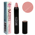 Triple Sticks Lipstick, Cream Blush, and Treatment in Pink-a-boo - A light sandy pink by Mommy Makeup