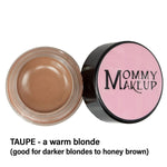 Stay Put Waterproof Gel Brow Balm with Semi-Permanent Micropigments This water-proof, long-wearing Brow Balm defines, colors, and thickens your eyebrows without smudging or fading. Highly pigmented and gel based, our Brow Balm’s buildable formula glides on easily to sculpt, color, and fill in sparse areas on your eyebrows.