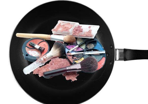 Is there Teflon® in my makeup?