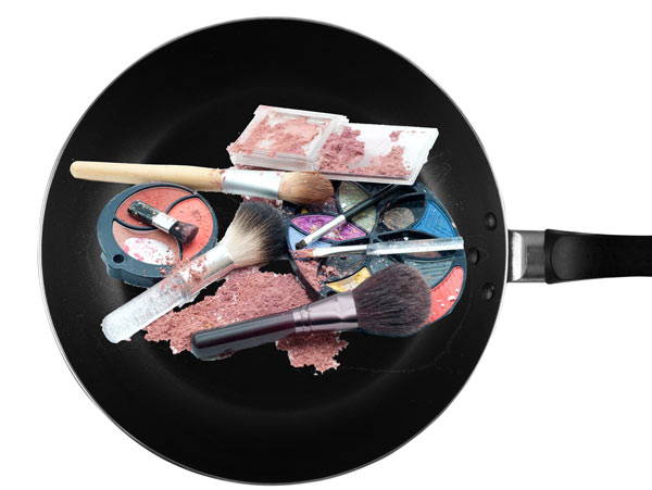Is there Teflon® in my makeup?