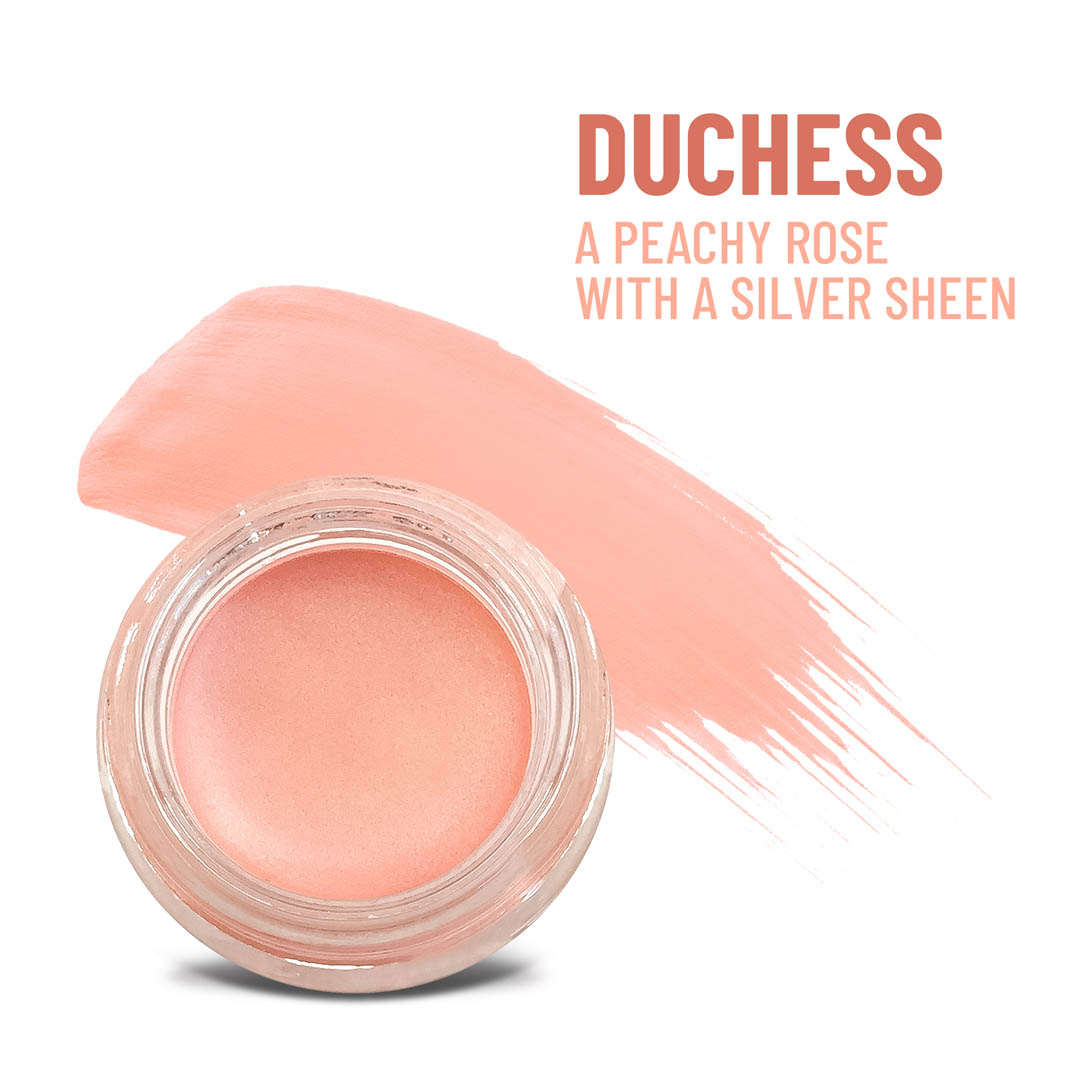 Any Wear Creme is a multi-tasking creme-to-powder product that can be worn as eyeshadow, cheek or lip color. Its water-proof, smudge-proof finish makes it is ideal for long days when you have no time for touch ups. - Champagne on Ice