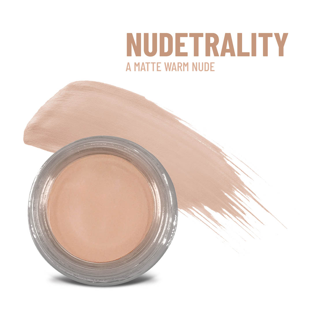 Any Wear Creme is a multi-tasking creme-to-powder product that can be worn as eyeshadow, cheek or lip color. Its water-proof, smudge-proof finish makes it is ideal for long days when you have no time for touch ups. - Hot Fudge