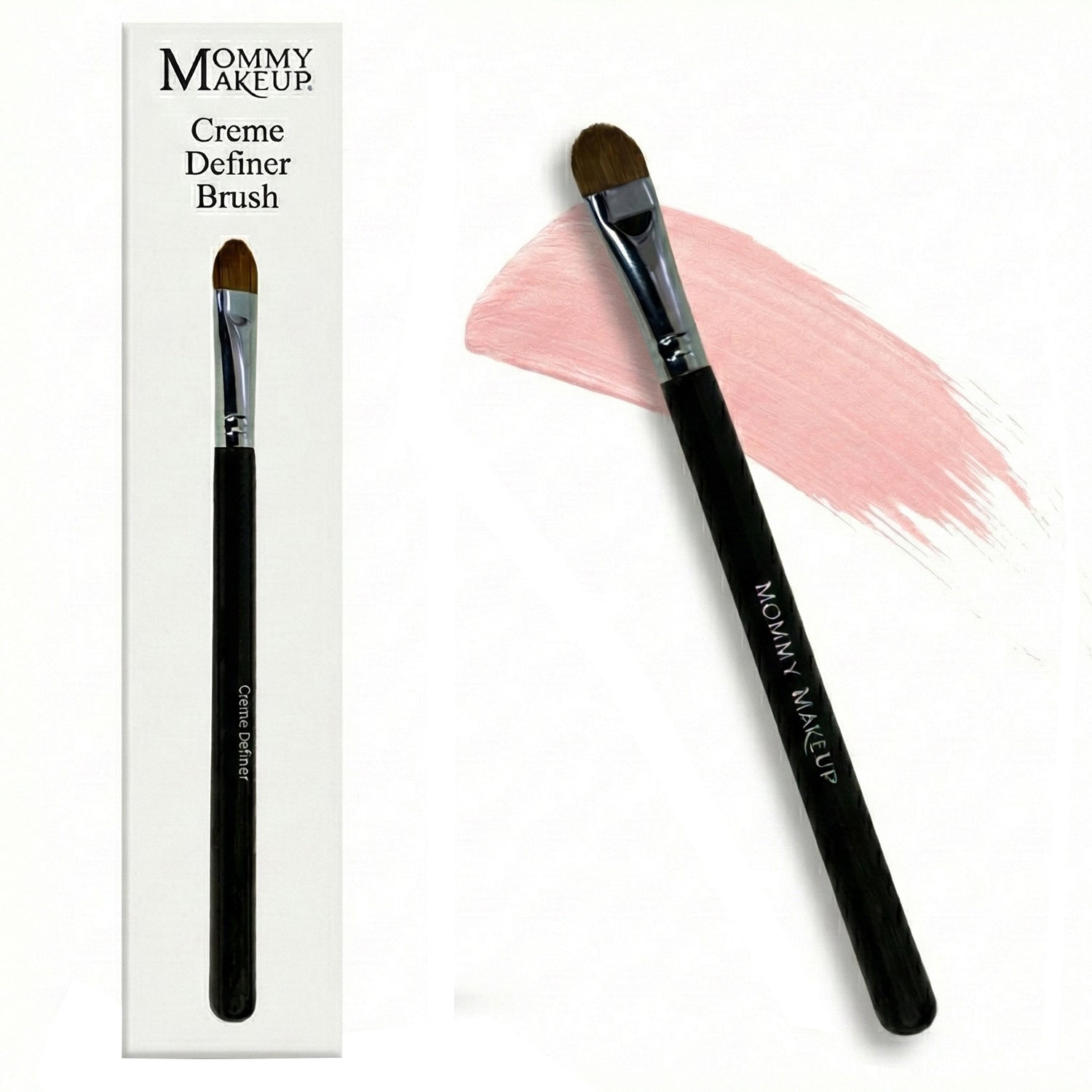 Vegan, travel friendly size and hand cut Creme Definer Brush. 