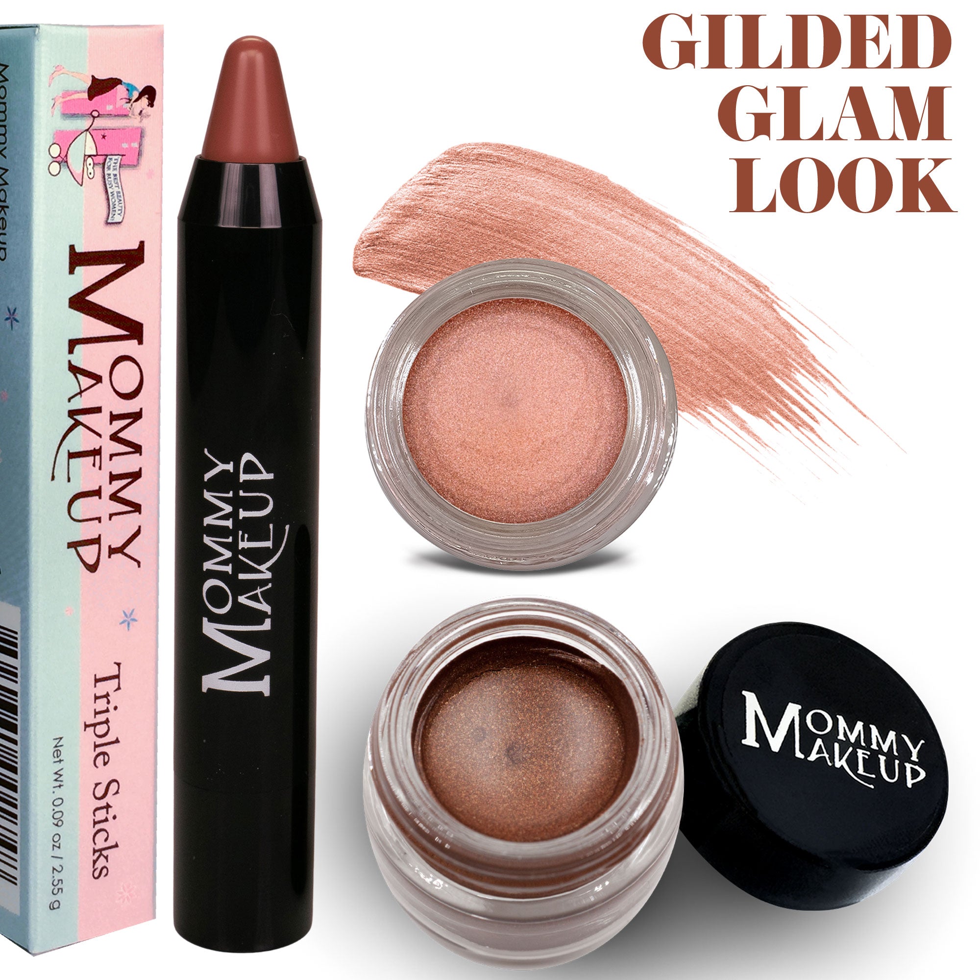 Achieve that gorgeous rose gold glow with our Gilded Glam Look. A sexy, sophisticated look that gives your face a stunning glow yet is easy to apply!