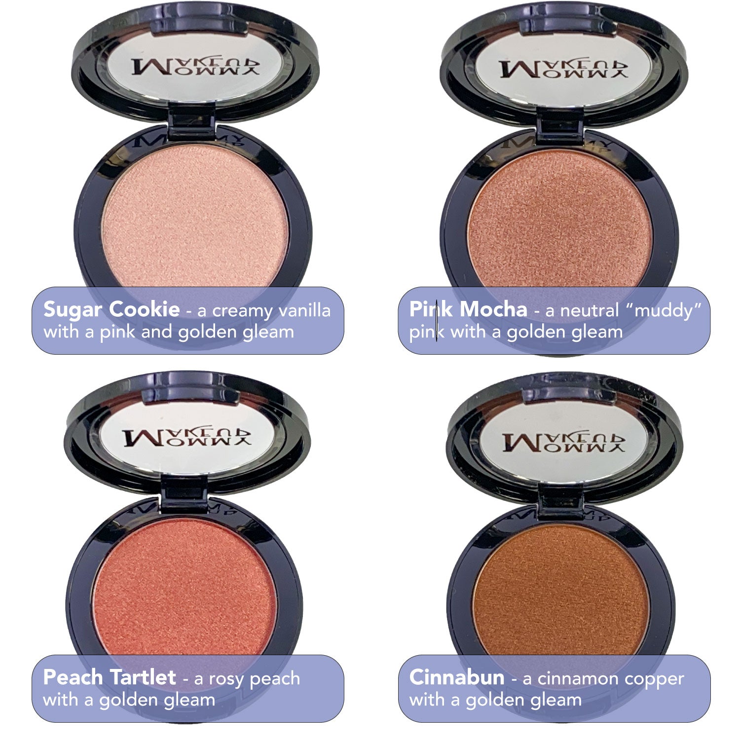 Powder Perfect Color Mineral Eyeshadow and Blush in 4 shades