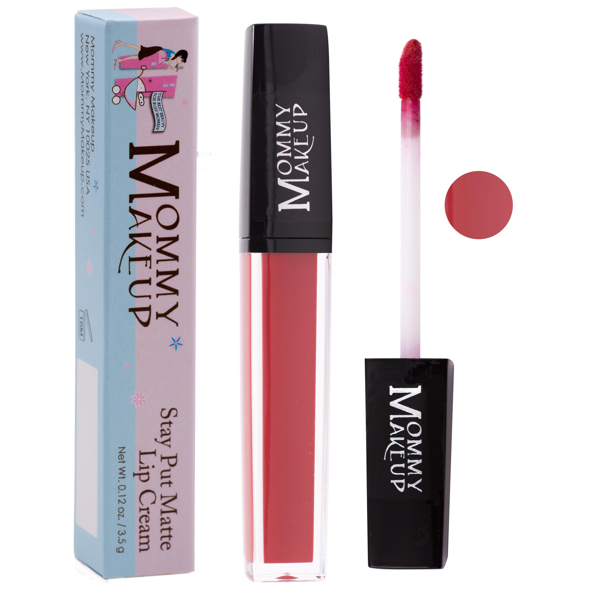 Stay Put Matte Lip Cream - Kiss-Proof Matte Lipstick - Lip Makeup > Lipstick - Mommy Makeup_Marilyn