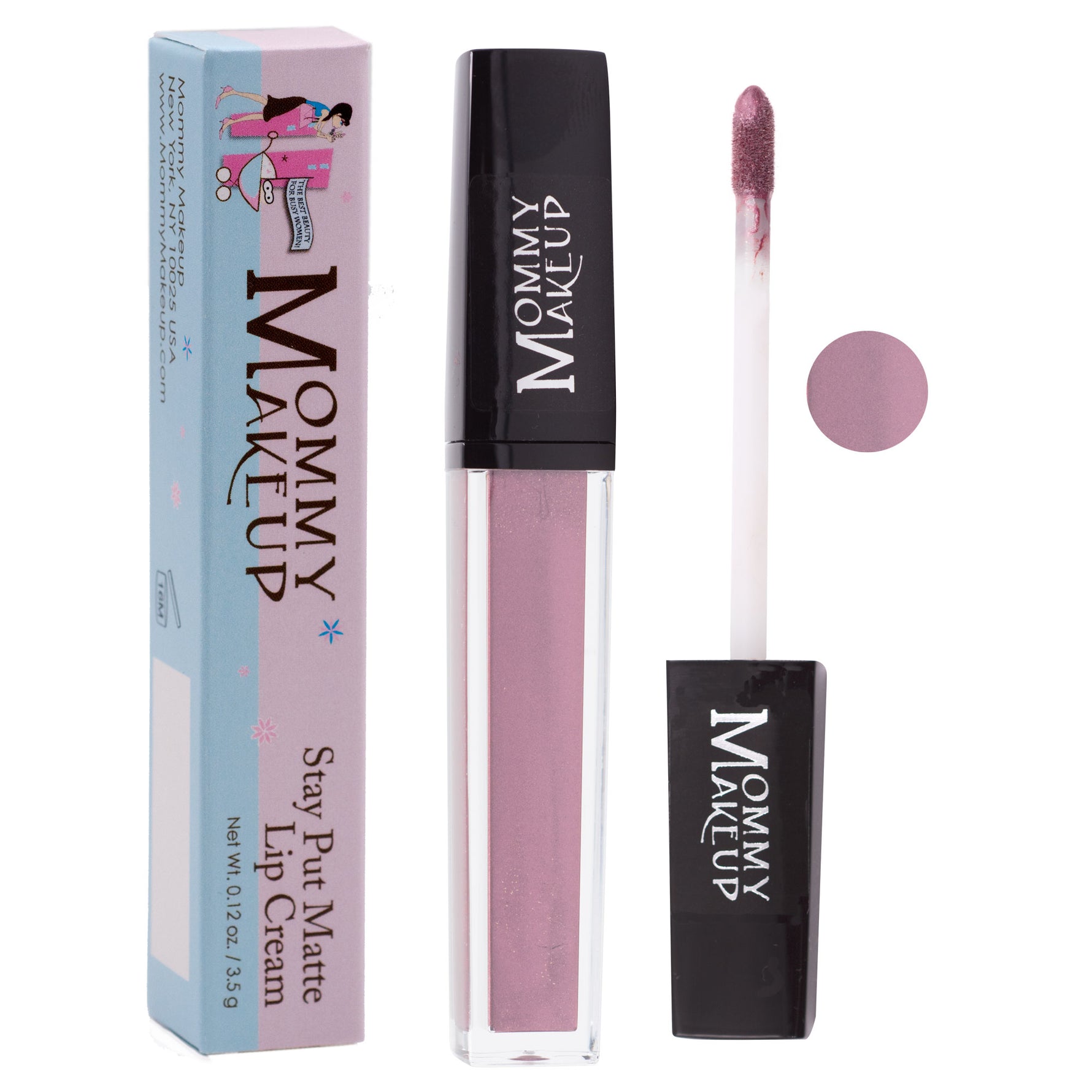 Stay Put Matte Lip Cream - Kiss-Proof Matte Lipstick - Lip Makeup > Lipstick - Mommy Makeup - Raquel