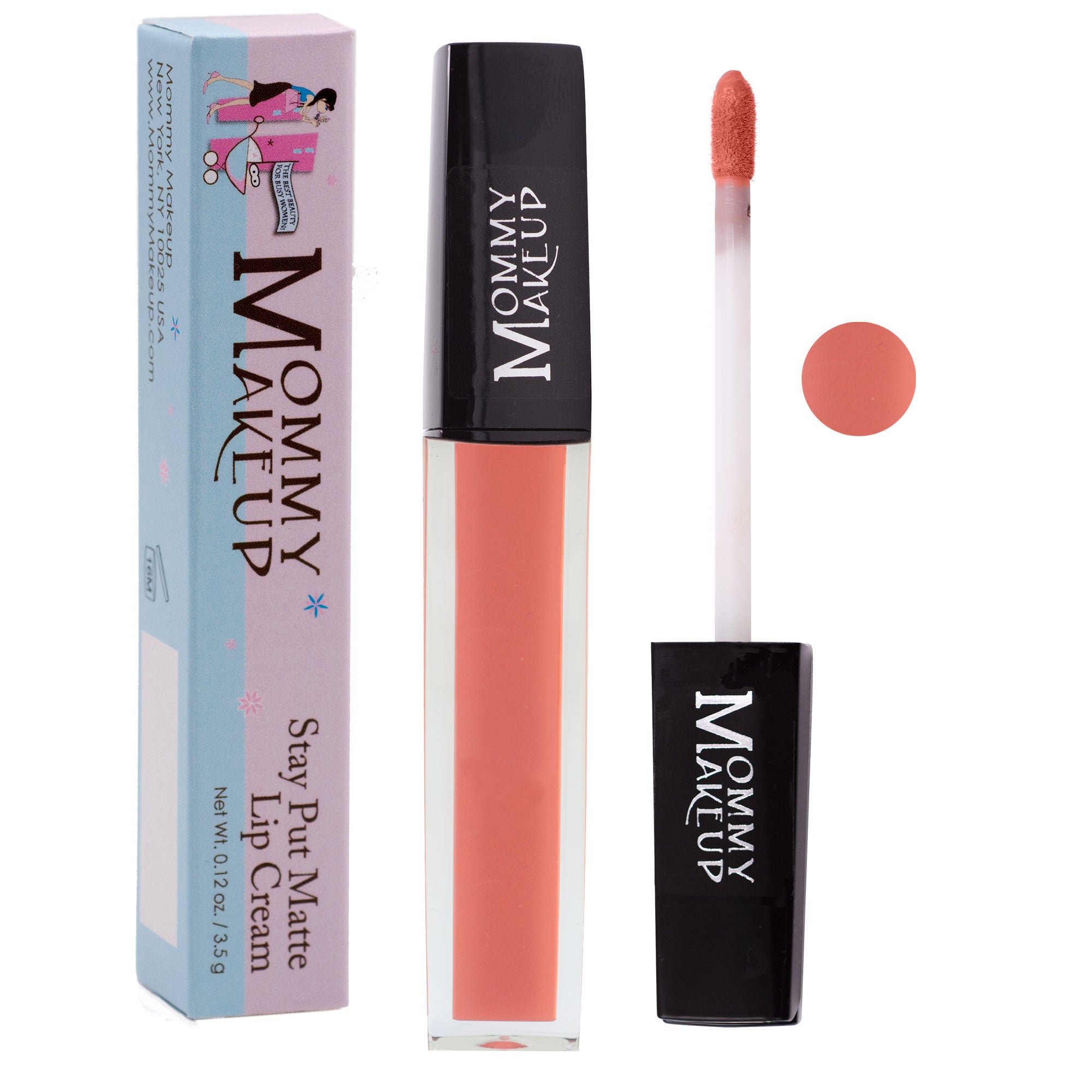 Stay Put Matte Lip Cream - Kiss-Proof Matte Lipstick - Lip Makeup > Lipstick - Mommy Makeup - Mary Ann