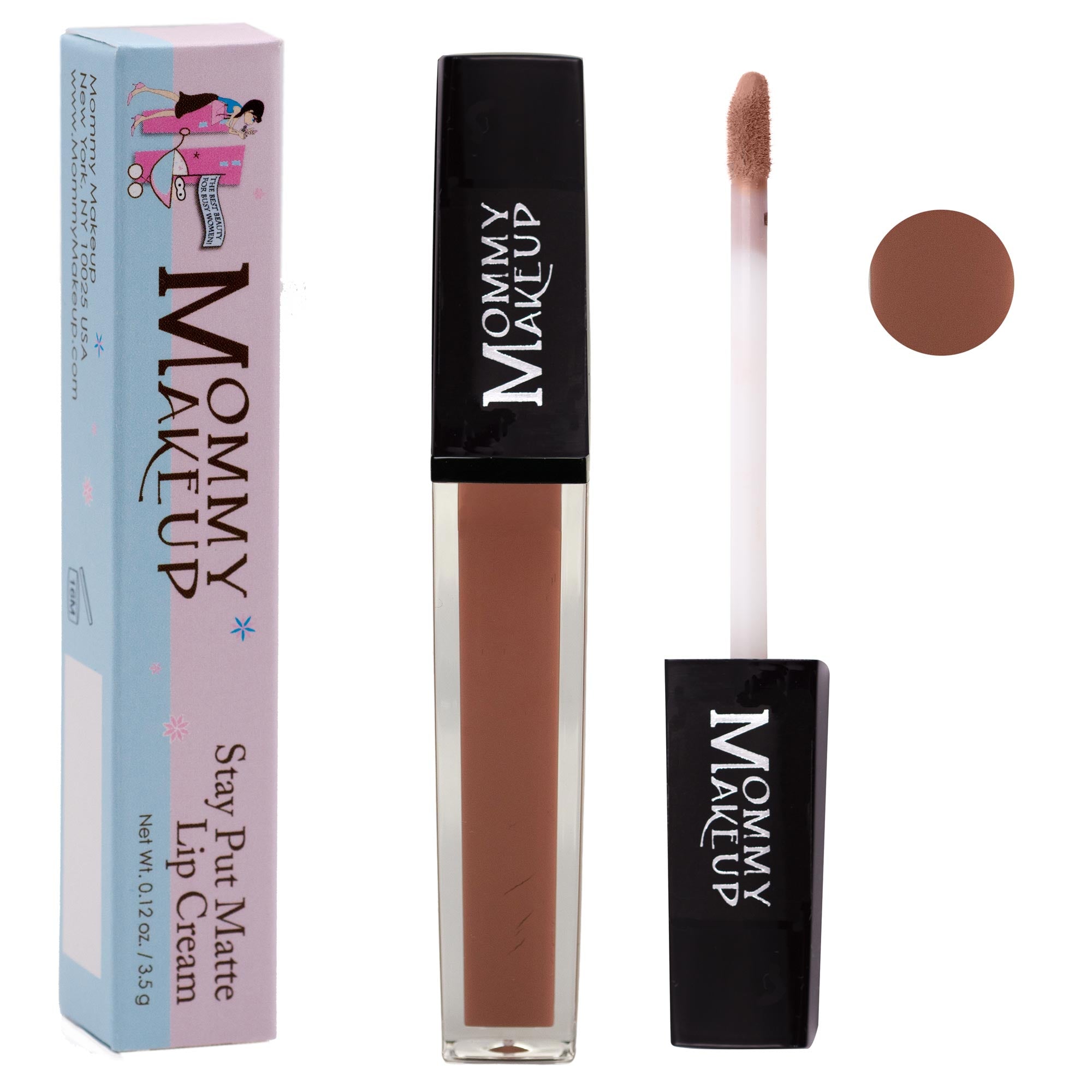 Stay Put Matte Lip Cream - Kiss-Proof Matte Lipstick - Lip Makeup > Lipstick - Mommy Makeup - Audrey