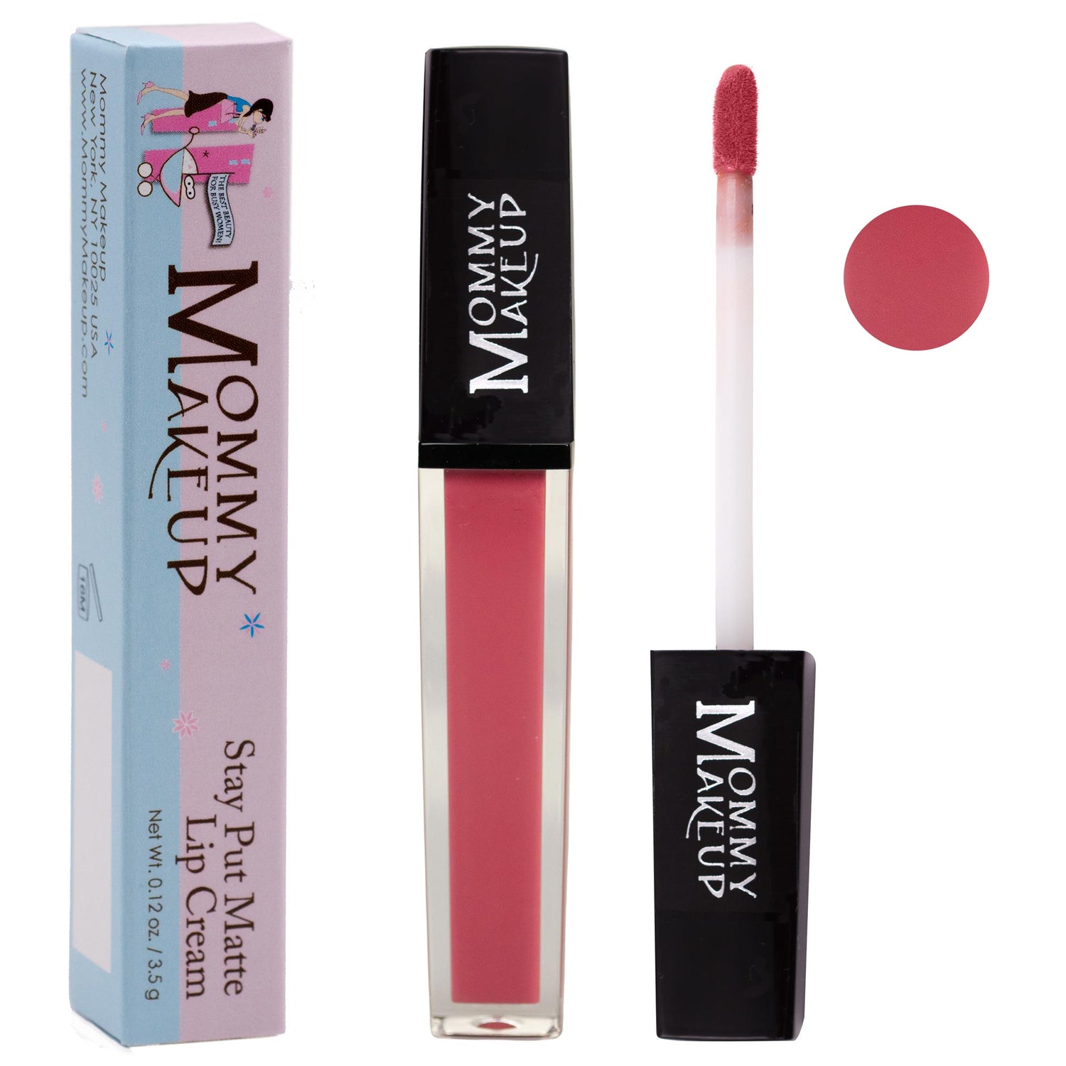 Stay Put Matte Lip Cream - Kiss-Proof Matte Lipstick - Lip Makeup > Lipstick - Mommy Makeup - Molly