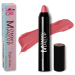Mommy Makeup Triple Sticks in Paris Pink - a medium pink rose 