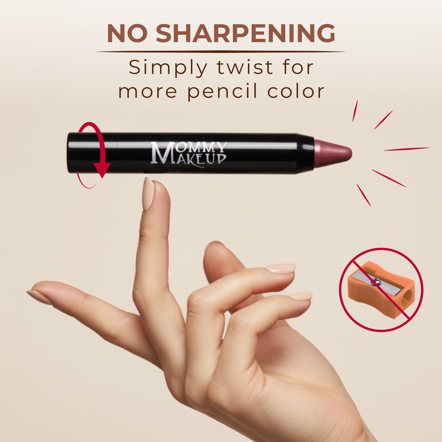 Triple Sticks Lipstick, Cream Blush, and Treatment in Mon Cherie