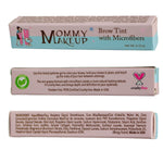 Clump-free, paraben-free, talc free, allergy tested, PETA certified cruelty free Brow Tint with Microfibers 