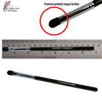 Vegan (synthetic), short handled, hand cut, cruelty free Concealer Brush 