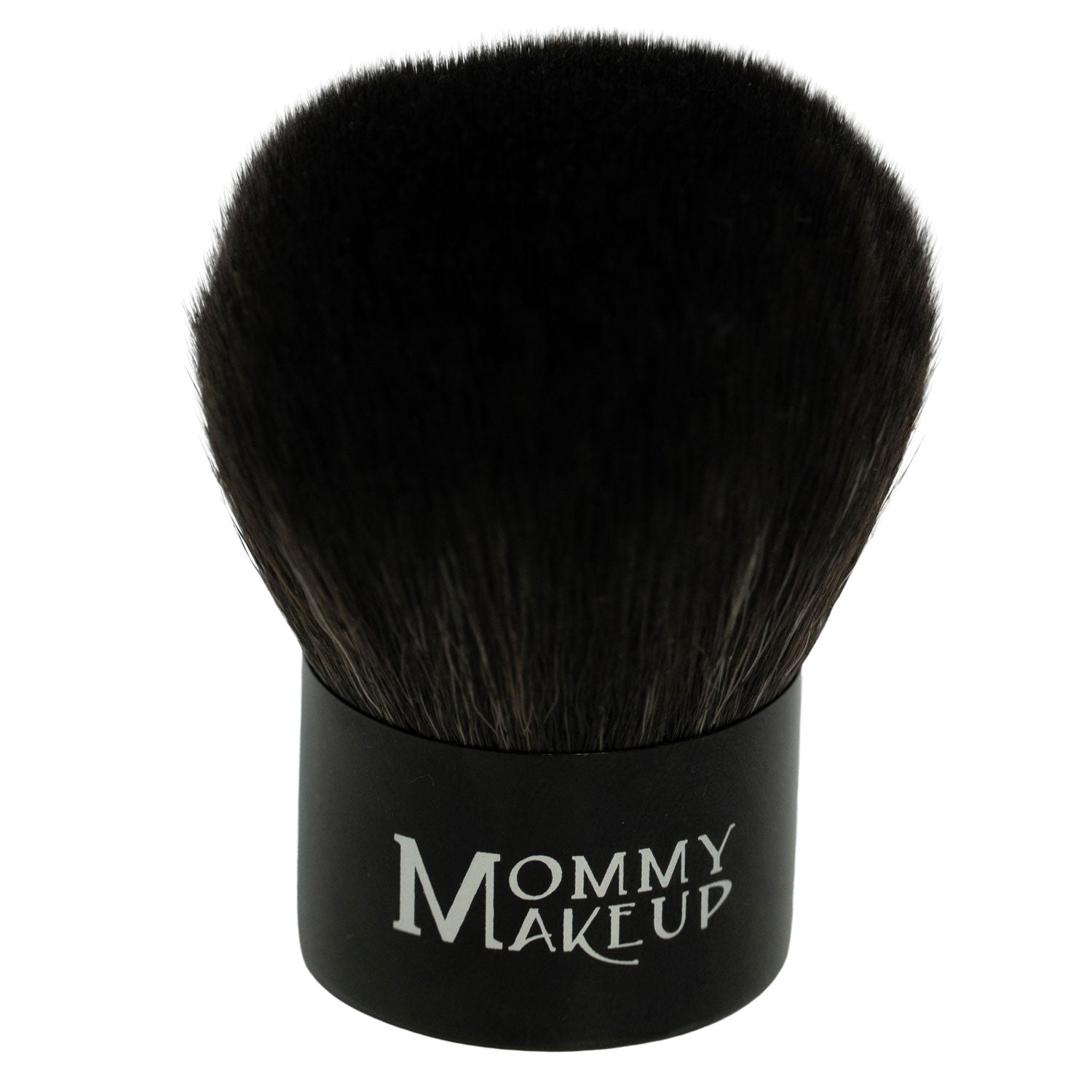 Mommy Makeup Kabuki Brush with premium synthetic (vegan) bristles, hypoallergenic