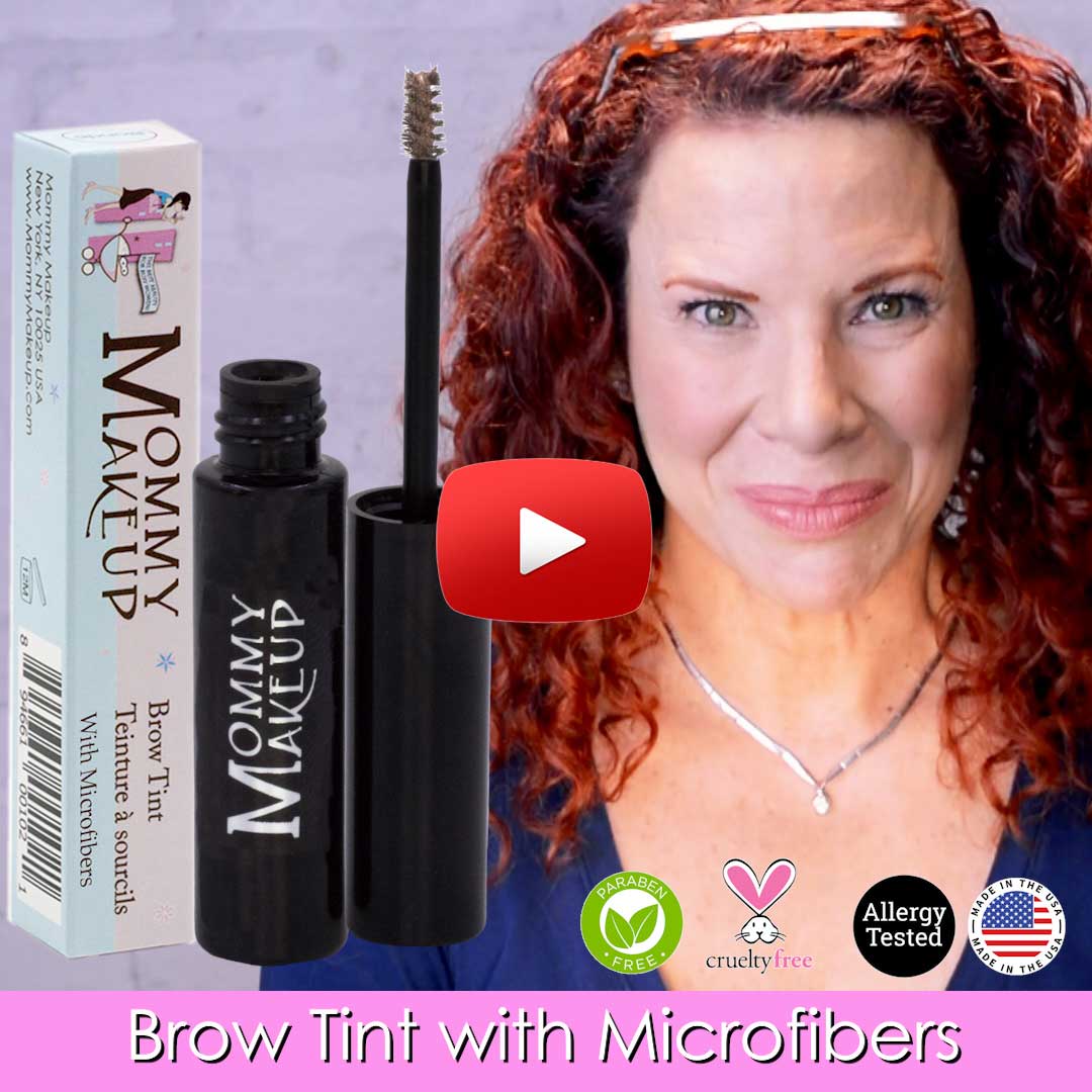 Clump-free, paraben-free, talc free, allergy tested, PETA certified cruelty free Brow Tint with Microfibers