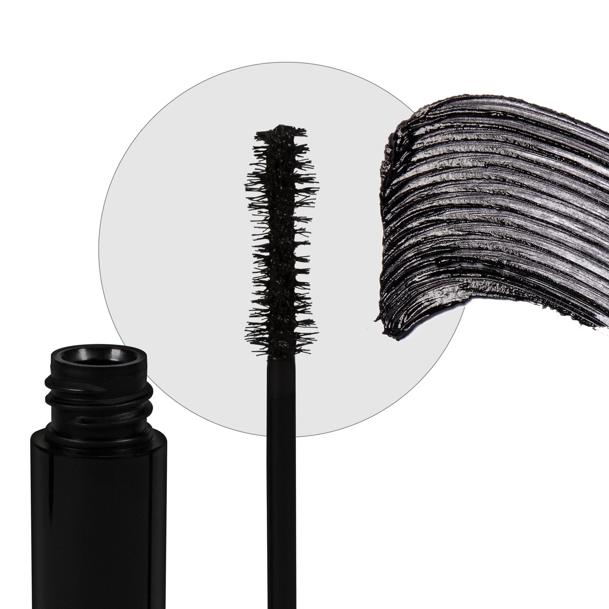 Volume, curl, separation, length, and lift with this clean, vegan friendly, and gluten-free mascara! Volumizing, Curling, Lifting & Lengthening High Performing Mascara