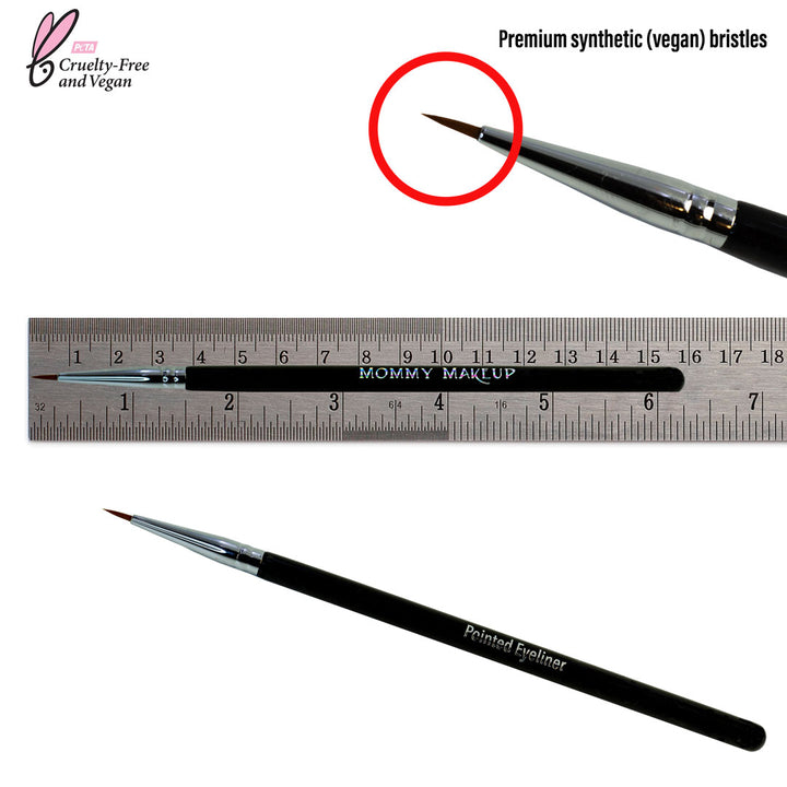 Pointed Eyeliner Brush for Gel Eyeliner Mommy Makeup