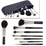 Hand cut, cruelty free, made in USA and have short handles and are of makeup artist quality Makeup Brush Kit 