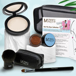 This fabulous yet simple multi-tasking mineral makeup kit will give you a sophisticated look and get you out-the-door in no time! Talc-free, paraben-free, NO Animal Testing.