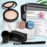 This fabulous yet simple multi-tasking mineral makeup kit will give you a sophisticated look and get you out-the-door in no time! Talc-free, paraben-free, NO Animal Testing.#color_cuddle-light-medium-for-light-to-medium-complexions