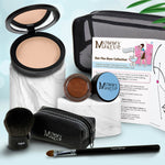 This fabulous yet simple multi-tasking mineral makeup kit will give you a sophisticated look and get you out-the-door in no time! Talc-free, paraben-free, NO Animal Testing.#color_due-date-medium-for-medium-complexions-tans-easily-in-the-sun