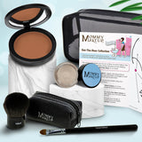 This fabulous yet simple multi-tasking mineral makeup kit will give you a sophisticated look and get you out-the-door in no time! Talc-free, paraben-free, NO Animal Testing.#color_puddin-dark-for-darker-complexions