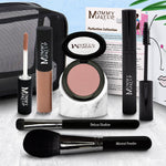 This 6 piece makeup kit is perfect for a quick, ultra easy, radiant look! A fabulous travel-friendly, multi-tasking makeup kit will give you a fresh glowing look that is super simple to apply. Select your own colors!